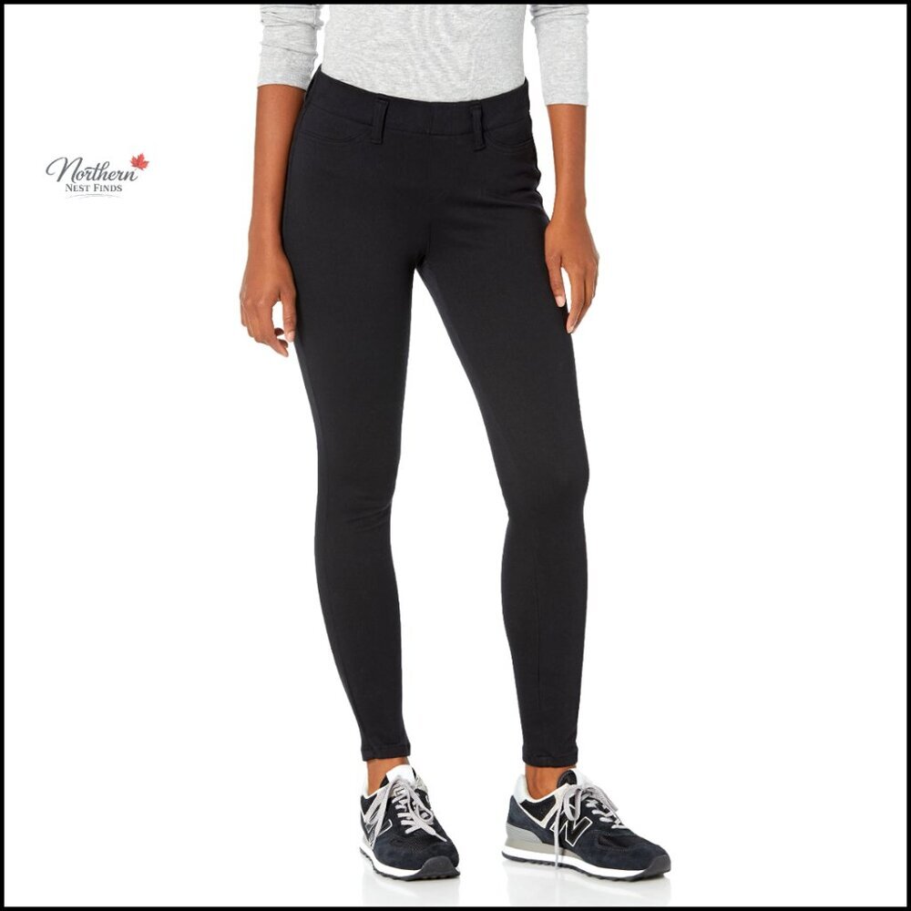 Skinny Stretch Pull-On Knit Jegging Small Long
